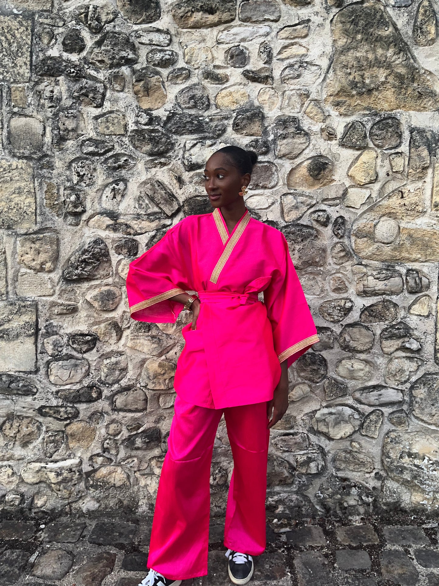 Pink Kimono set