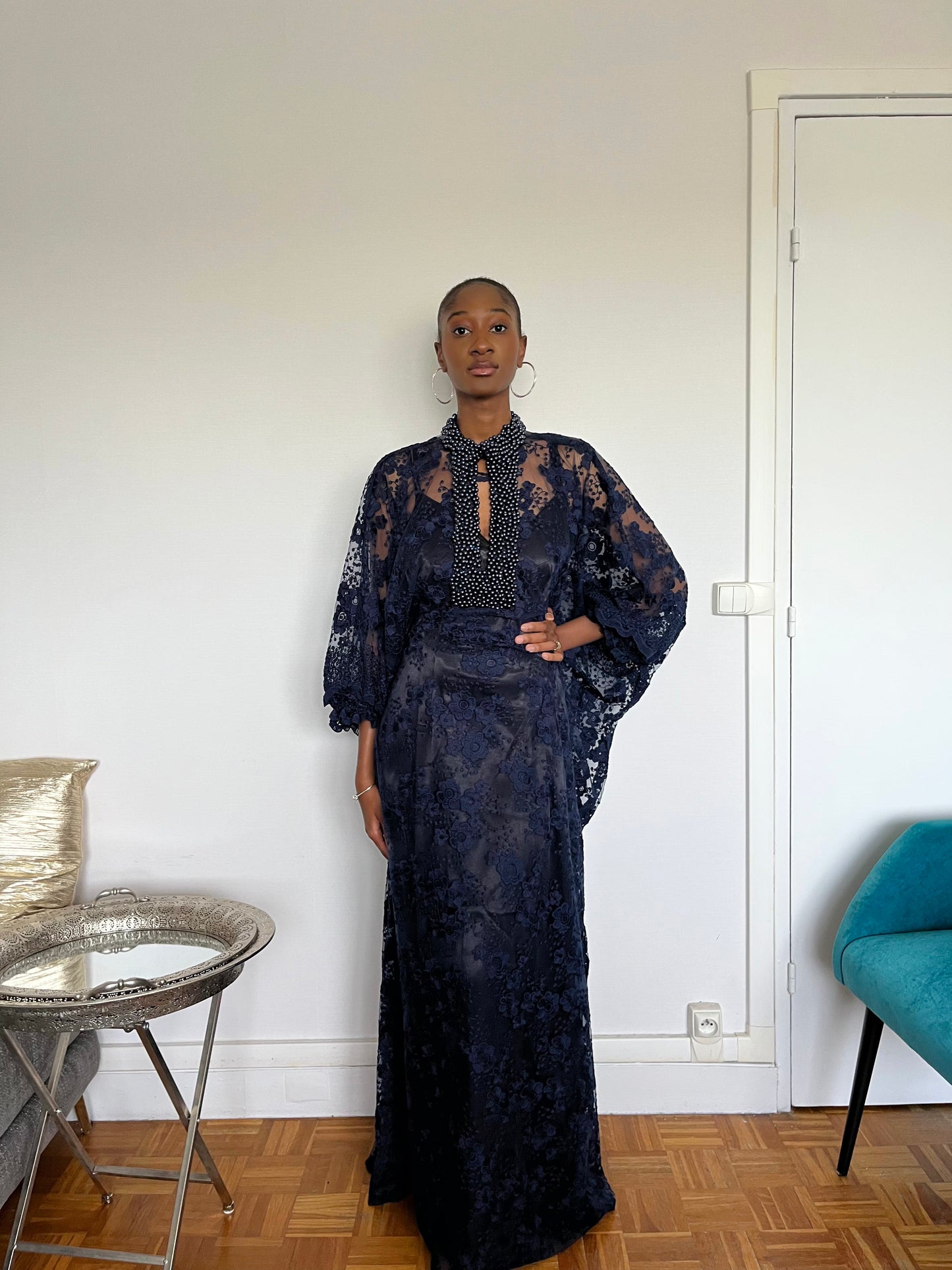Robe en dentelle - Blue