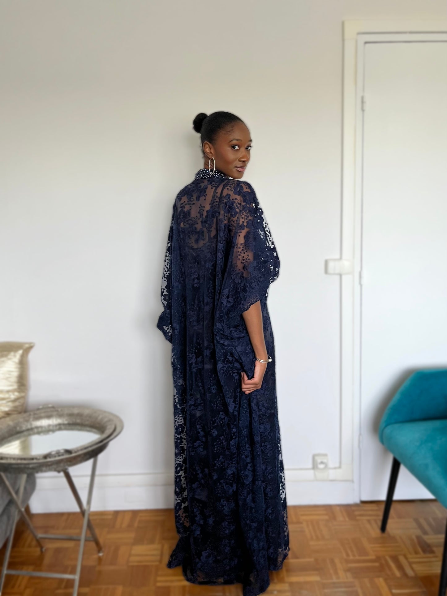 Robe en dentelle - Blue