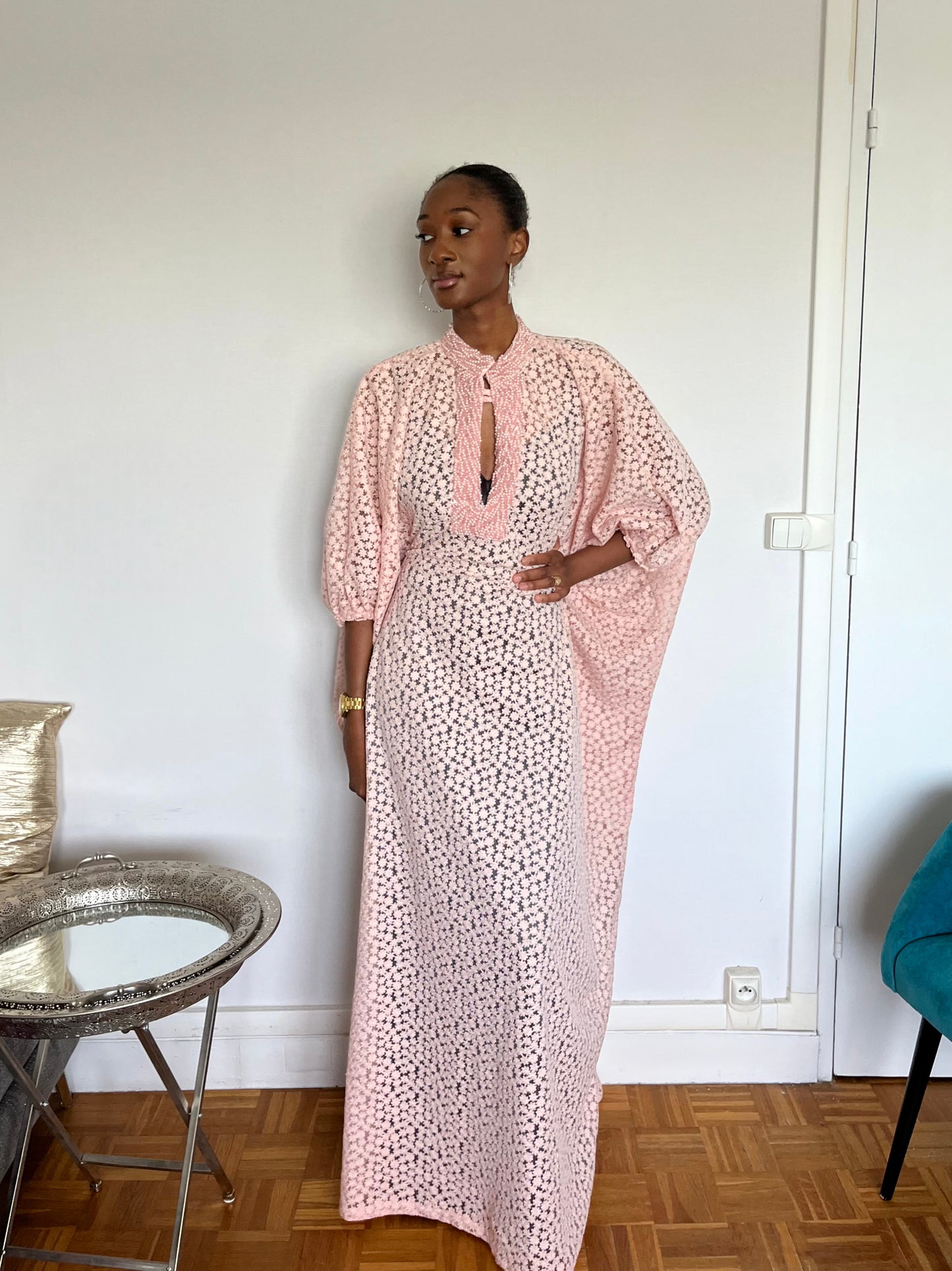Robe en dentelle - Soft Pink