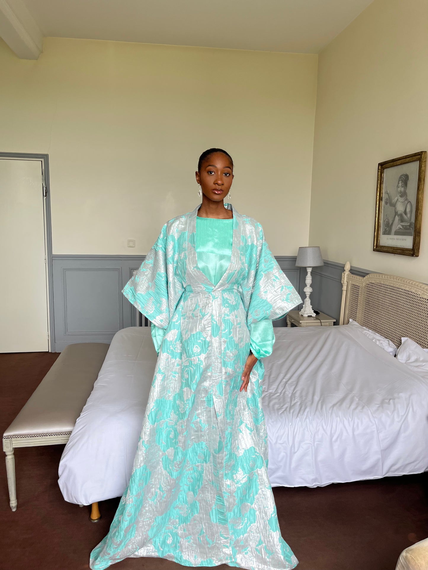 Robe vert menthe