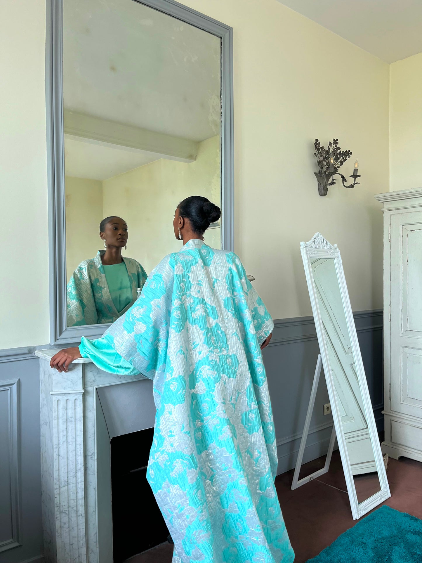 Robe vert menthe