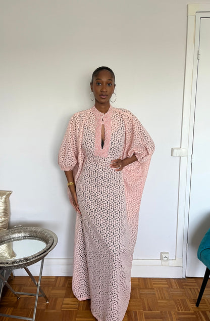 Robe en dentelle - Soft Pink