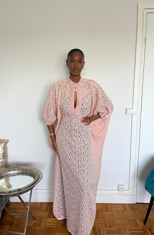 Robe en dentelle - Soft Pink
